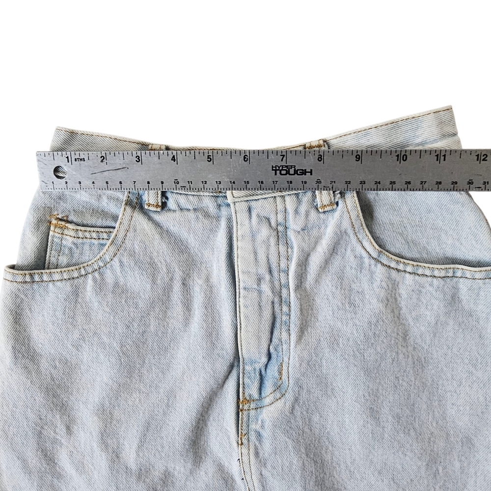 Guess Light Wash Denim Pencil Skirt - Picture 4 of 6